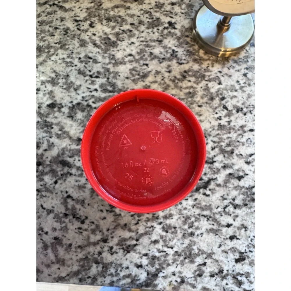 2 Starbucks Christmas 2025 Red Cup Day 16oz Holiday Reusable Cups Collectable